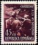 Spain - 1938 - 43 Division - 45 CTS - Castaño Rojizo - España, 43 Division - Edifil 788 - Homenaje a la 43 Division - 0